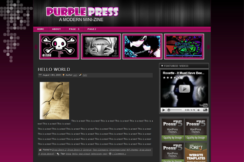 purple press